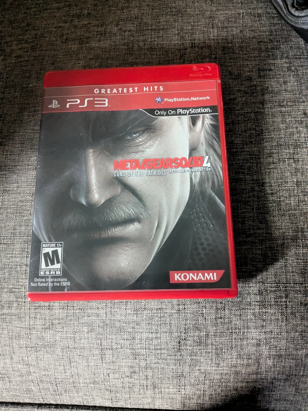 Metal Gear Solid 4 (PS3) Guns Of The Patriots.